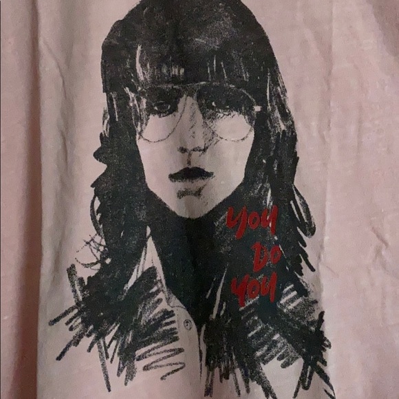 LAST 1 - NEW graphic empowering hippie “You do you” T-shirt - Picture 4 of 9